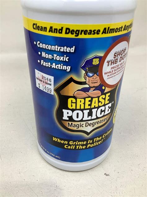 grease police cleaner